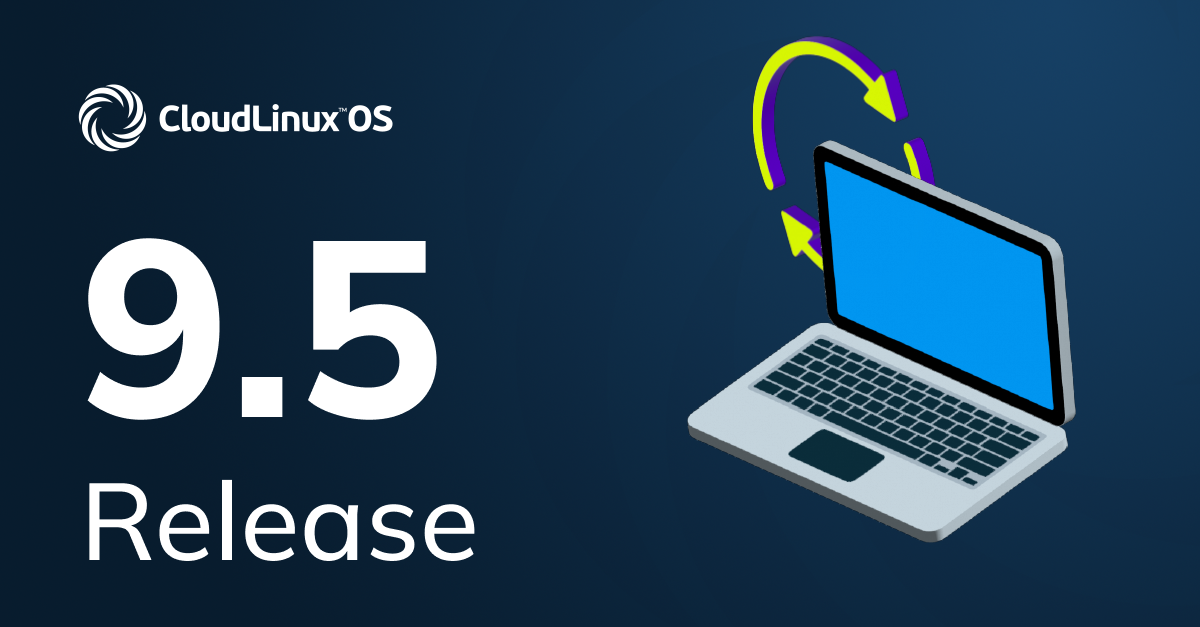 Megjelent a CloudLinux OS 9.5 blog OG kép