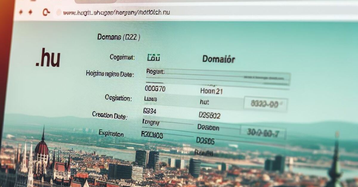 Hogyan lehet .hu domain nevet regisztrálni? blog OG kép